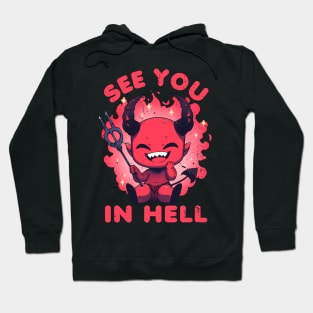 See You In Hell Kawaii Satan Hoodie